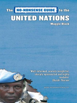 cover image of No-Nonsense Guide to The United Nations